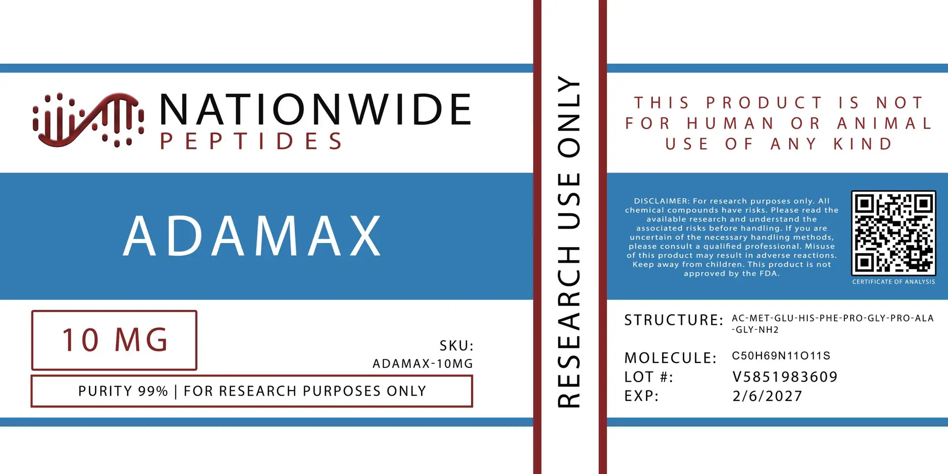 Adamax Peptide Peptide - Image 4
