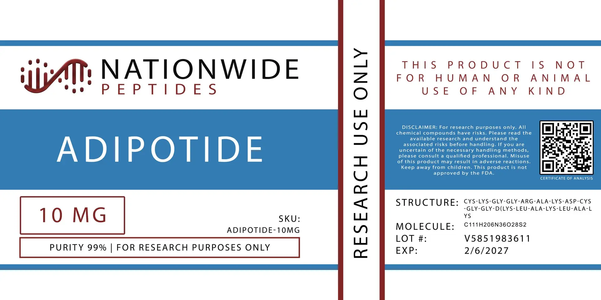 Adipotide Peptide - Image 4