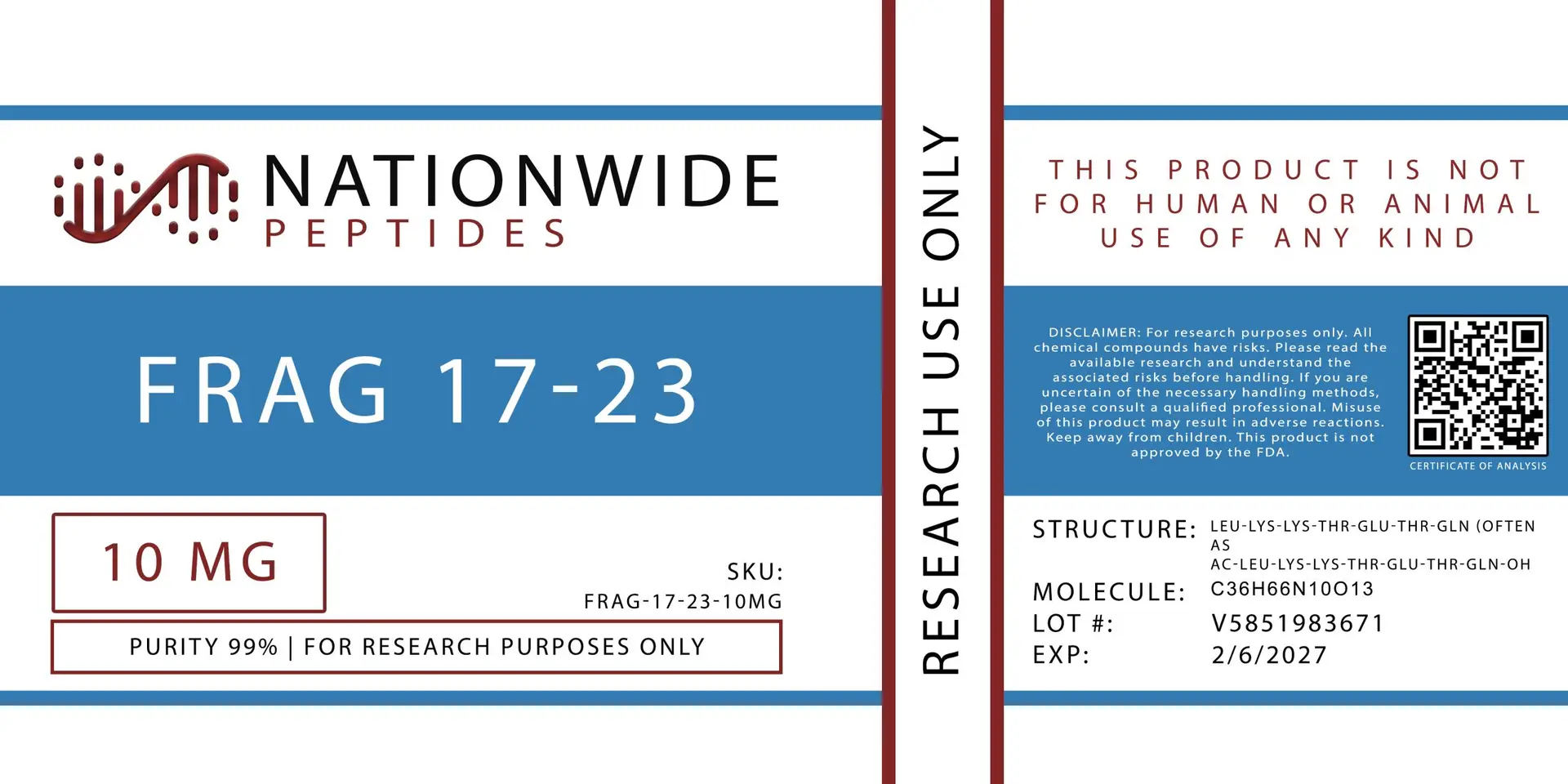 Frag 17-23 Peptide - Image 4