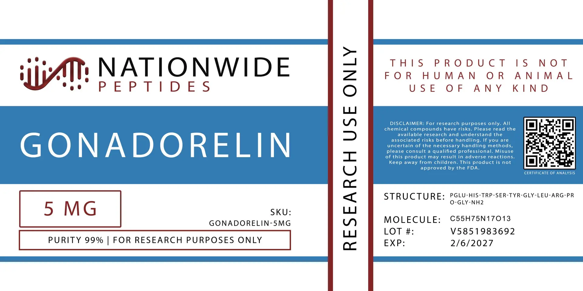 Gonadorelin Peptide - Image 4