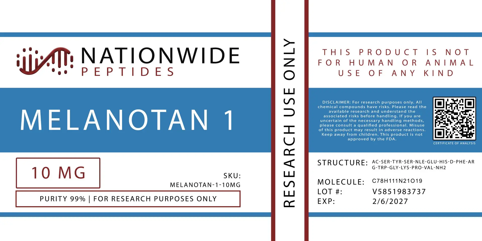 Melanotan 1 Peptide - Image 4