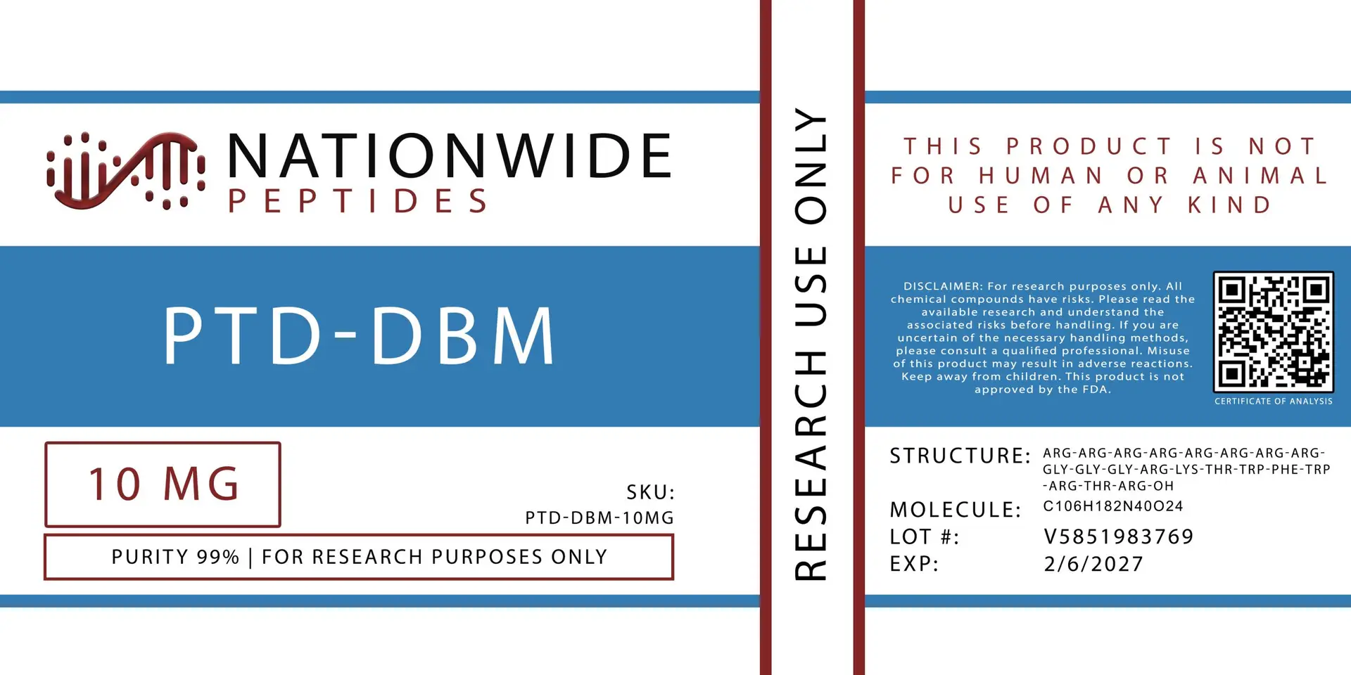 PTD-DBM Peptide - Image 4