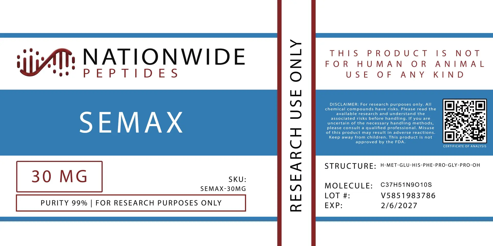 Semax Peptide - Image 4