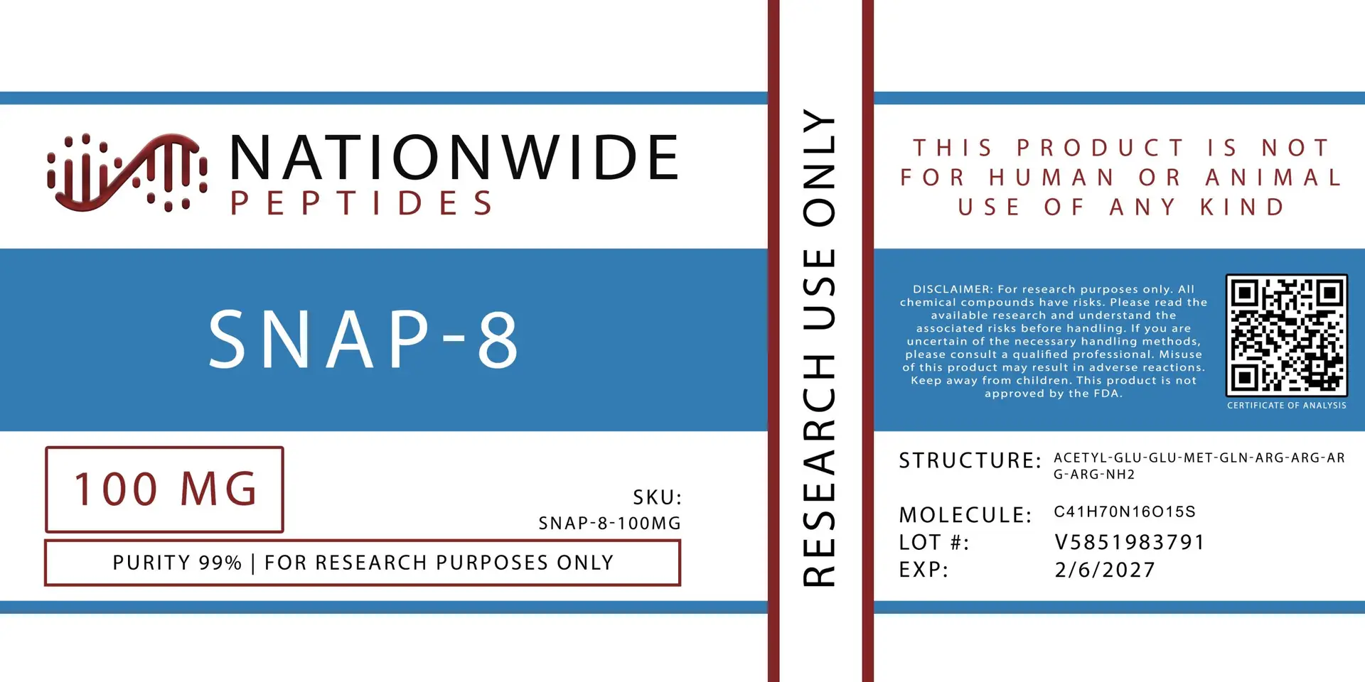 SNAP-8 Peptide - Image 4